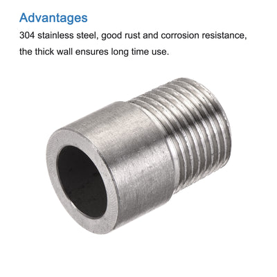 Harfington Weld Coupling, Threaded, Weldable, Pipe, Fuel Tank Bung Fittings Connector