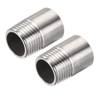 Harfington Weld Coupling Threaded Weldable Pipe Fuel Tank Bung Connector