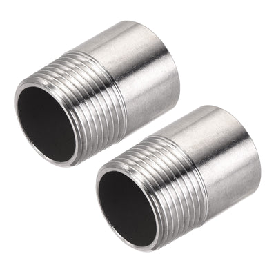 Harfington Weld Coupling Threaded Weldable Pipe Fuel Tank Bung Connector