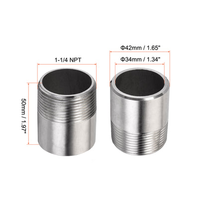 Harfington Weld Coupling, Threaded, Weldable, Pipe, Fuel Tank Bung Fittings Connector