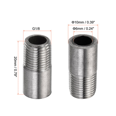 Harfington Weld Coupling Pipe Fuel Tank Bung Fittings Connector