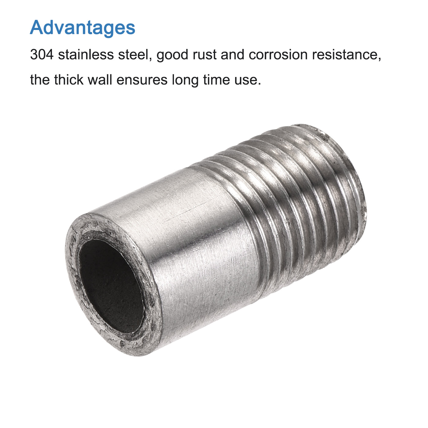 Harfington Weld Coupling Pipe Fuel Tank Bung Fittings Connector