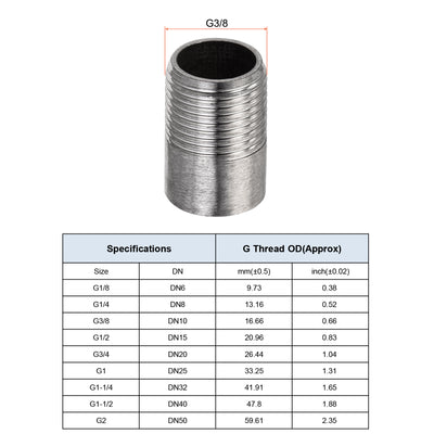 Harfington Weld Coupling Pipe Fuel Tank Bung Fittings Connector