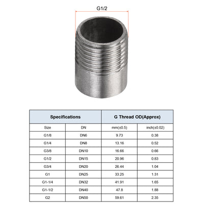 Harfington Weld Coupling Pipe Fuel Tank Bung Fittings Connector