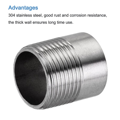 Harfington Weld Coupling, Threaded, Pipe Fuel Tank Bung Fittings Connector