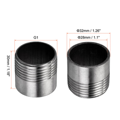 Harfington Weld Coupling Pipe Fuel Tank Bung Fittings Connector