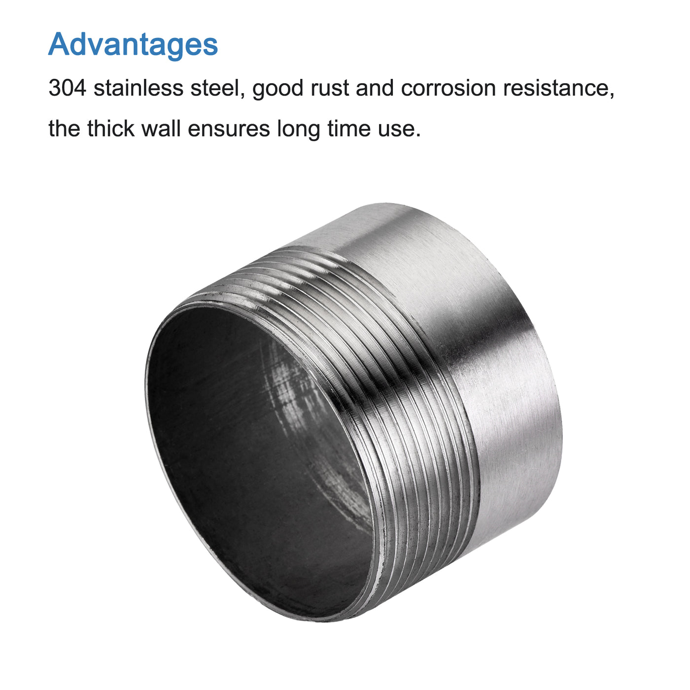 Harfington Weld Coupling Pipe Fuel Tank Bung Fittings Connector