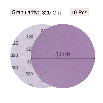 Harfington Uxcell Sanding Discs Hook and Loop Aluminum Oxide Sand Paper Wet Dry Polish