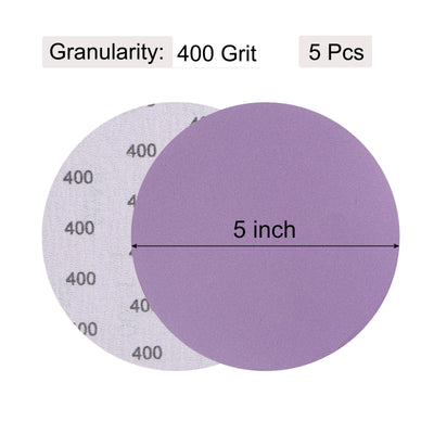 Harfington Uxcell Sanding Discs Hook Loop Professional Aluminum Oxide Sand Paper Wet Dry Polish