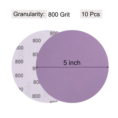 Harfington Uxcell Sanding Discs Hook and Loop Aluminum Oxide Sand Paper Wet Dry Polish