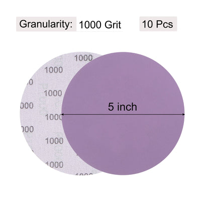 Harfington Uxcell Sanding Discs Hook and Loop Aluminum Oxide Sand Paper Wet Dry Polish