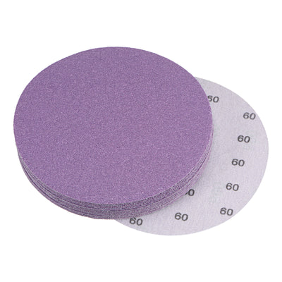 Harfington Uxcell Sanding Discs Hook Loop Professional Aluminum Oxide Sandpaper