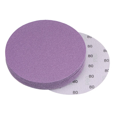 Harfington Uxcell Sanding Discs Hook Loop Professional Aluminum Oxide Sandpaper