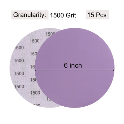 Harfington Uxcell Sanding Discs Hook Loop Professional Aluminum Oxide Sandpaper