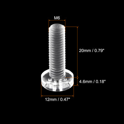 Harfington Plastic Phillips Bolt, PC Pan Head Machine Screw