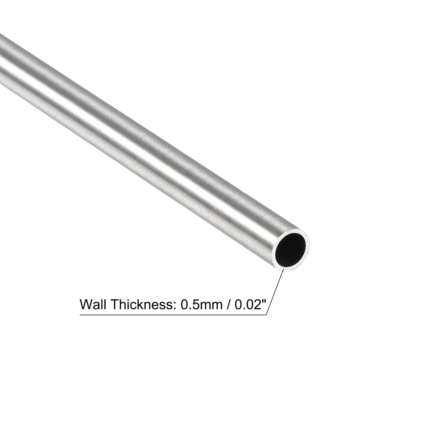 uxcell Uxcell 316 Stainless Steel Tube Seamless Pipe Tubing