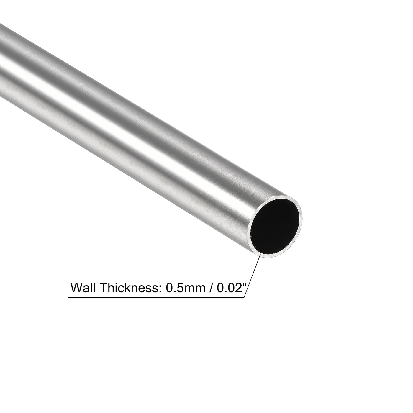 uxcell Uxcell 316 Stainless Steel Tube Seamless Pipe Tubing