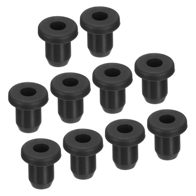 Harfington Rubber Grommet Mount Dia Round T Type for Cords Protection