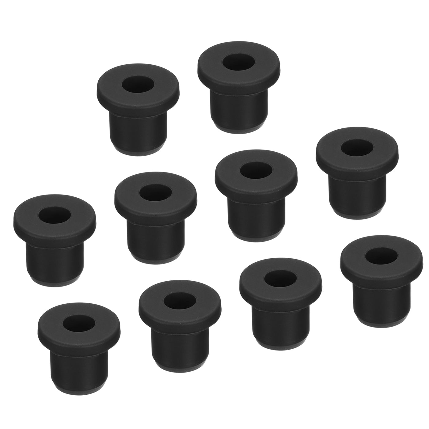 Harfington Rubber Grommet Mount Dia Round T Type for Cords Protection