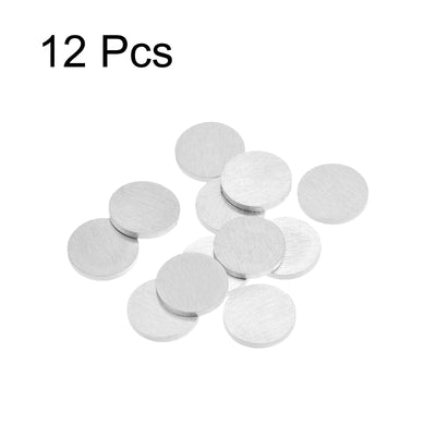 Harfington Stamping Blank Aluminium Round DIY Tag for Craft Decoration