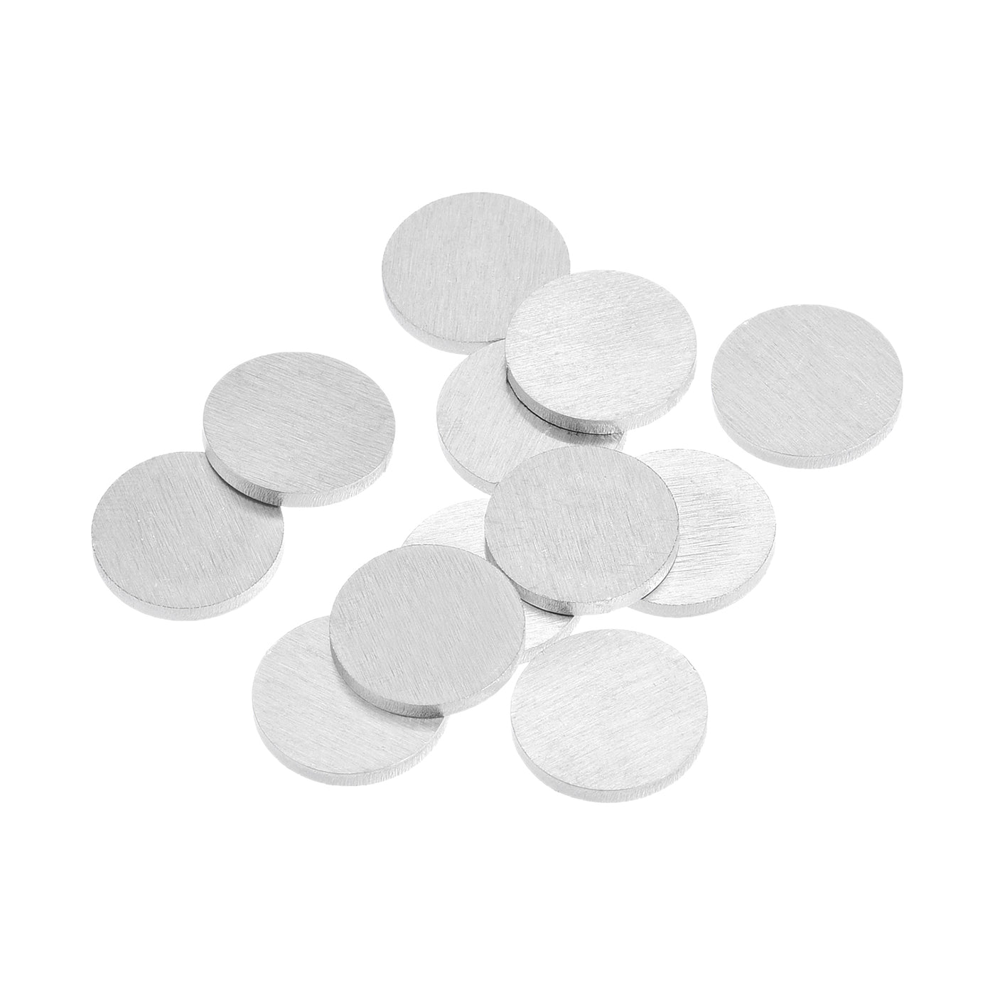 Harfington Stamping Blank Aluminium Round DIY Tag for Craft Decoration