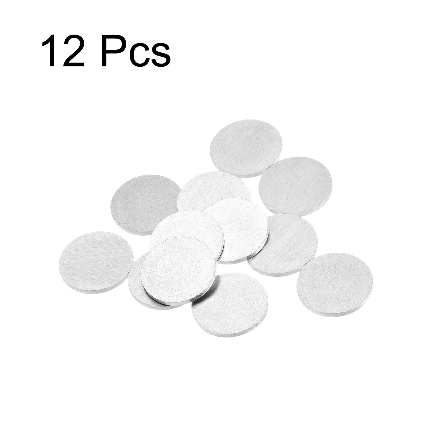 Harfington Stamping Blank Aluminium Round DIY Tag for Craft Decoration