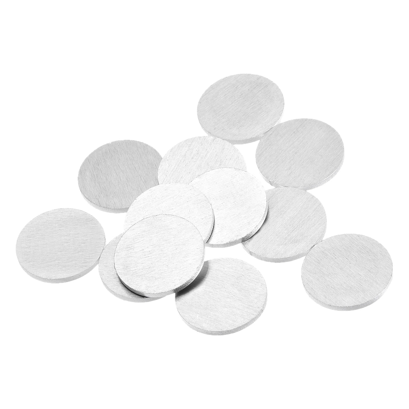 Harfington Stamping Blank Aluminium Round DIY Tag for Craft Decoration