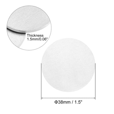 Harfington Stamping Blank Aluminium Round DIY Tags for Craft Decoration