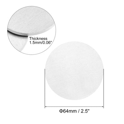 Harfington Stamping Blank Aluminium Round DIY Tags for Craft Decoration