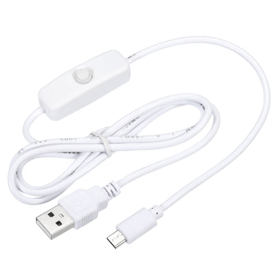 Harfington USB-Kabel mit An-/Ausschalter, USB-Stecker auf Micro-USB-Stecker, Stromkabel für digitale Geräte, LED-Schreibtischlampe, LED-Streifen