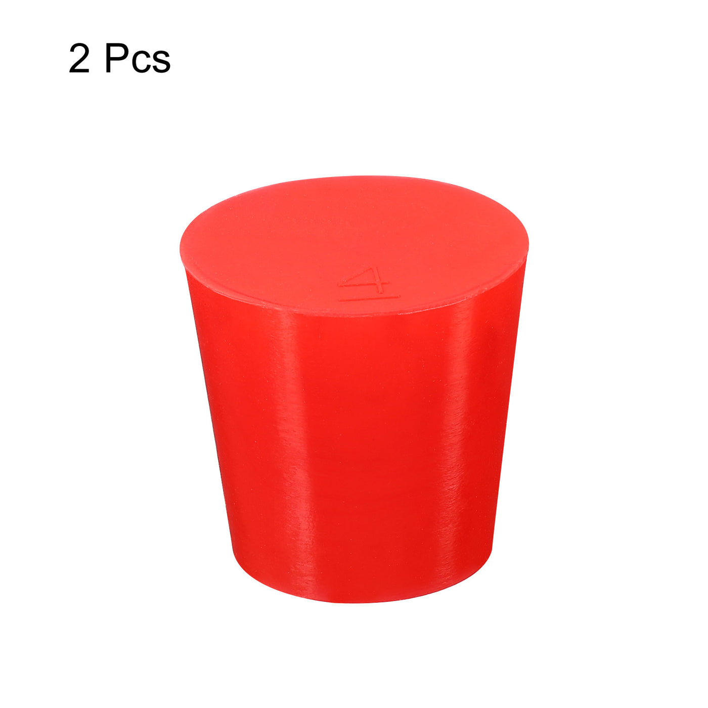 Harfington Silicone Rubber Tapered Plugs Solid for Powder Coating, Painting, Anodizing, Plating, Sandblasting, Laboratory Use