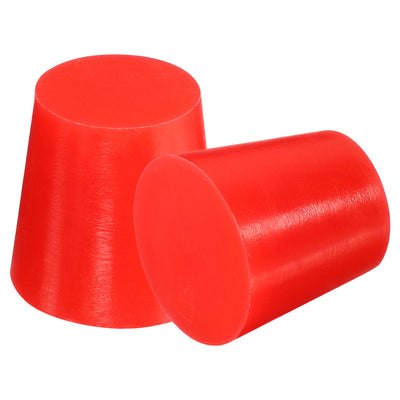 Harfington Silicone Rubber Tapered Plugs Solid for Powder Coating, Painting, Anodizing, Plating, Sandblasting, Laboratory Use