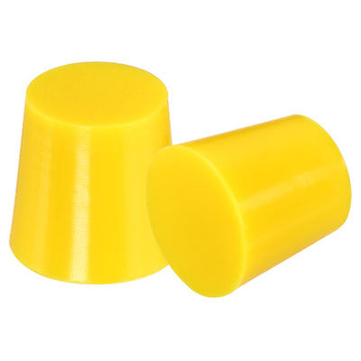 Harfington Silicone Rubber Tapered Plugs Solid for Powder Coating, Painting, Anodizing, Plating, Sandblasting, Laboratory Use