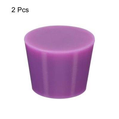 Harfington Silicone Rubber Tapered Plugs Solid for Powder Coating, Painting, Anodizing, Plating, Sandblasting, Laboratory Use