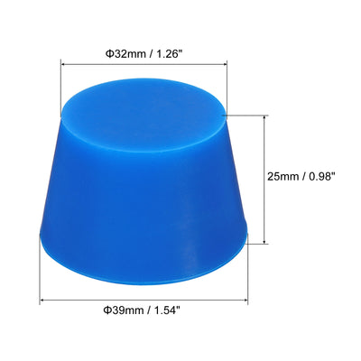 Harfington Silicone Rubber Tapered Plugs Solid for Powder Coating, Painting, Anodizing, Plating, Sandblasting, Laboratory Use