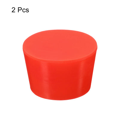 Harfington Silicone Rubber Tapered Plugs Solid for Powder Coating, Painting, Anodizing, Plating, Sandblasting, Laboratory Use