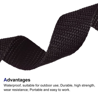 Harfington Heavyweight Polypropylene Webbing Strap Strapping Bands for Outdoor