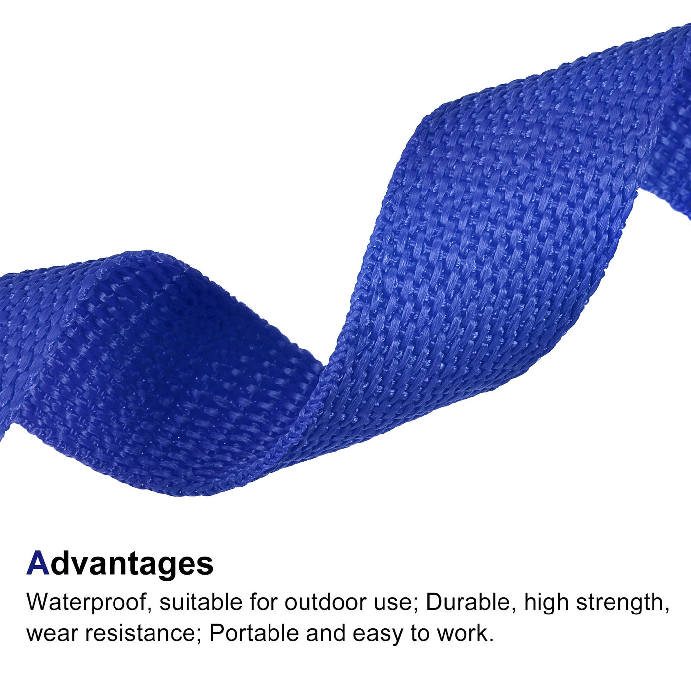 Harfington Heavyweight Polypropylene Webbing Strap Strapping Bands for Outdoor