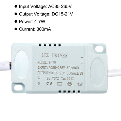 Harfington Uxcell  LED Driver AC Output DC Female Connector Transformer