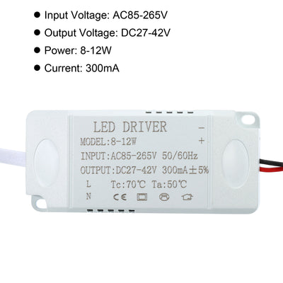 Harfington Uxcell  LED Driver AC Output DC Female Connector Transformer