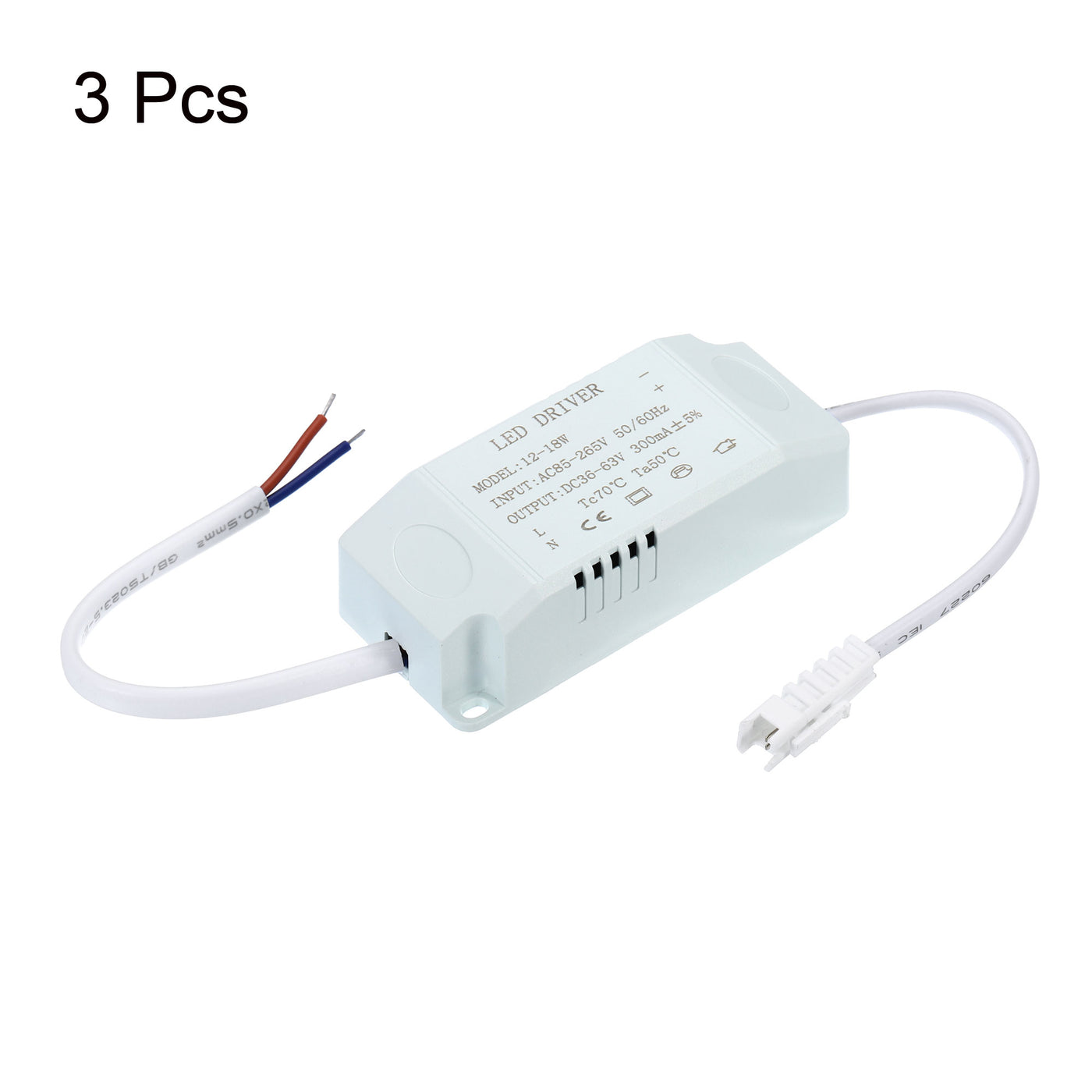 Harfington LED Driver, Pack Output Male Connector Constant Current Rectifier Transformer External Power Supply