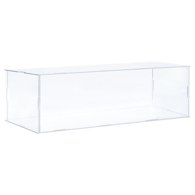 Harfington Acrylic Display Case Plastic Box Cube Storage Box Assemble Dustproof Showcase