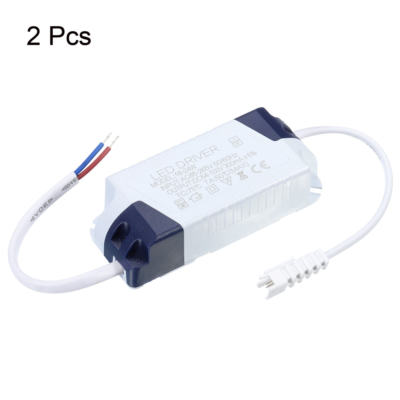 Harfington LED Driver, AC Output DC Male Connectors Constant Current Rectifier Transformers External Power Supply