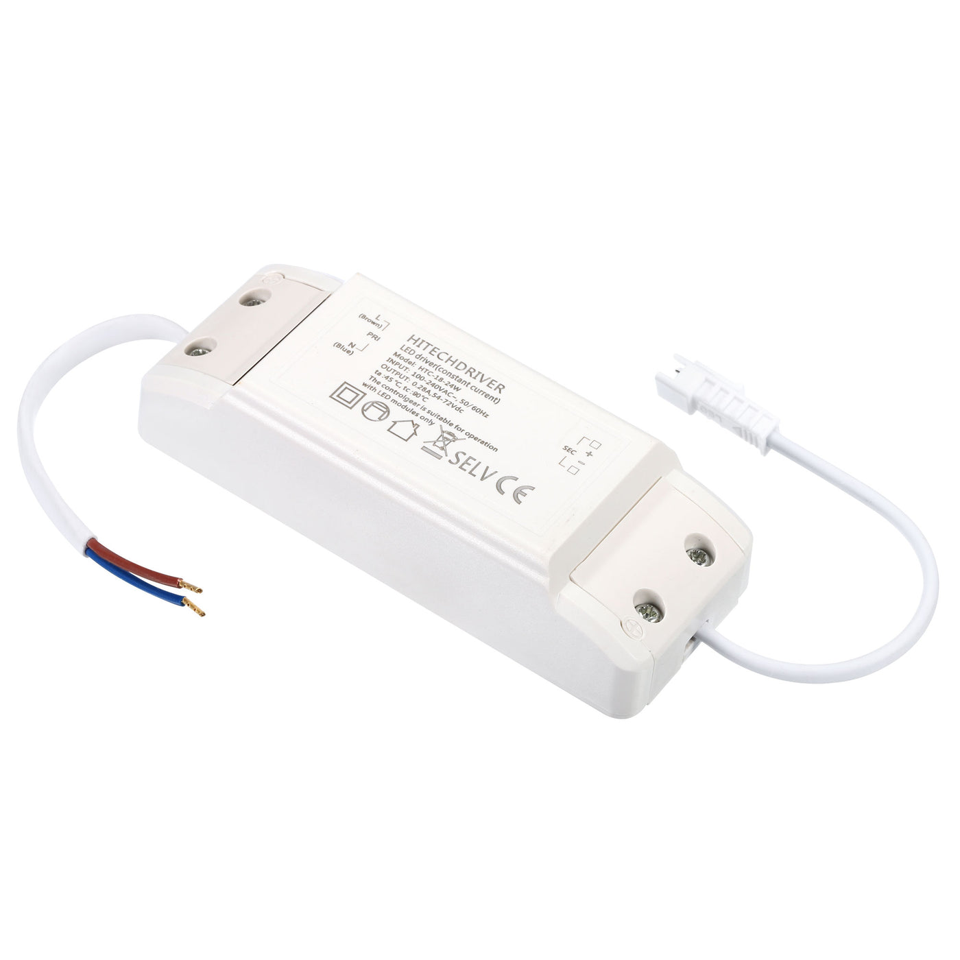 Harfington LED Driver, AC DC Male Connector Constant Current Rectifier Transformers External Power Supplies