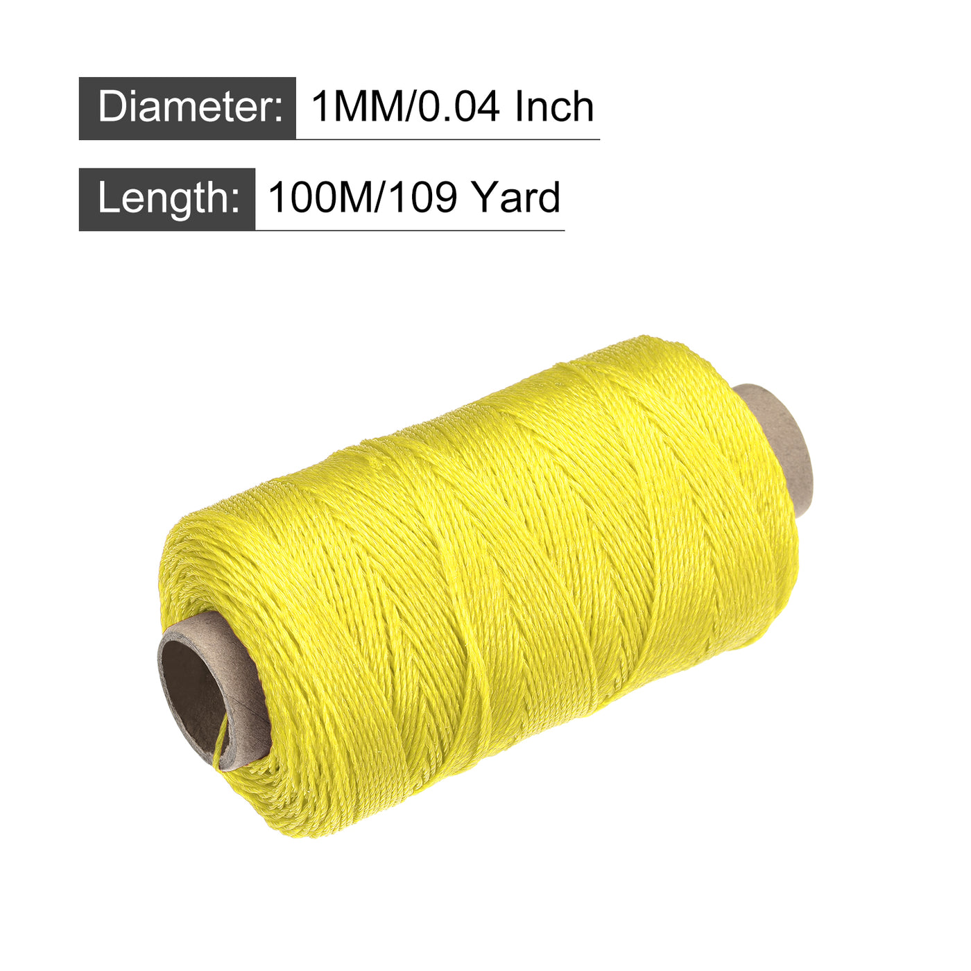 Harfington Twisted Mason Line Nylon String Cord for Netting