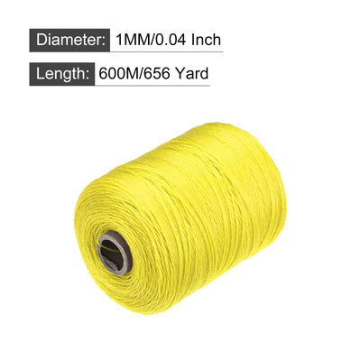 Harfington Twisted Mason Line Nylon String Cord for DIY Projects