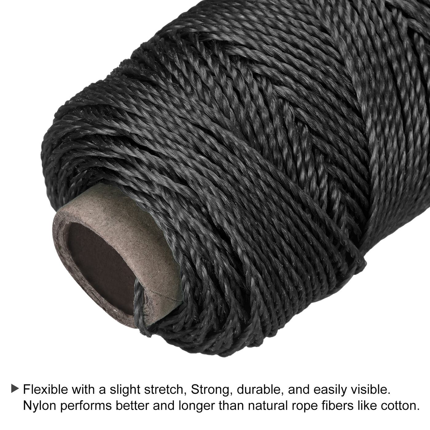 Harfington Twisted Mason Line Nylon String Cord for Netting