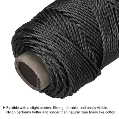 Harfington Twisted Mason Line Nylon String Cord for Netting