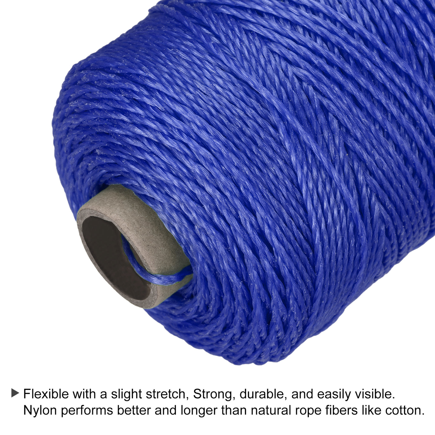 Harfington Twisted Mason Line Nylon String Cord for Landscaping