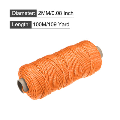 Harfington Twisted Mason Line Nylon String Cord for Netting